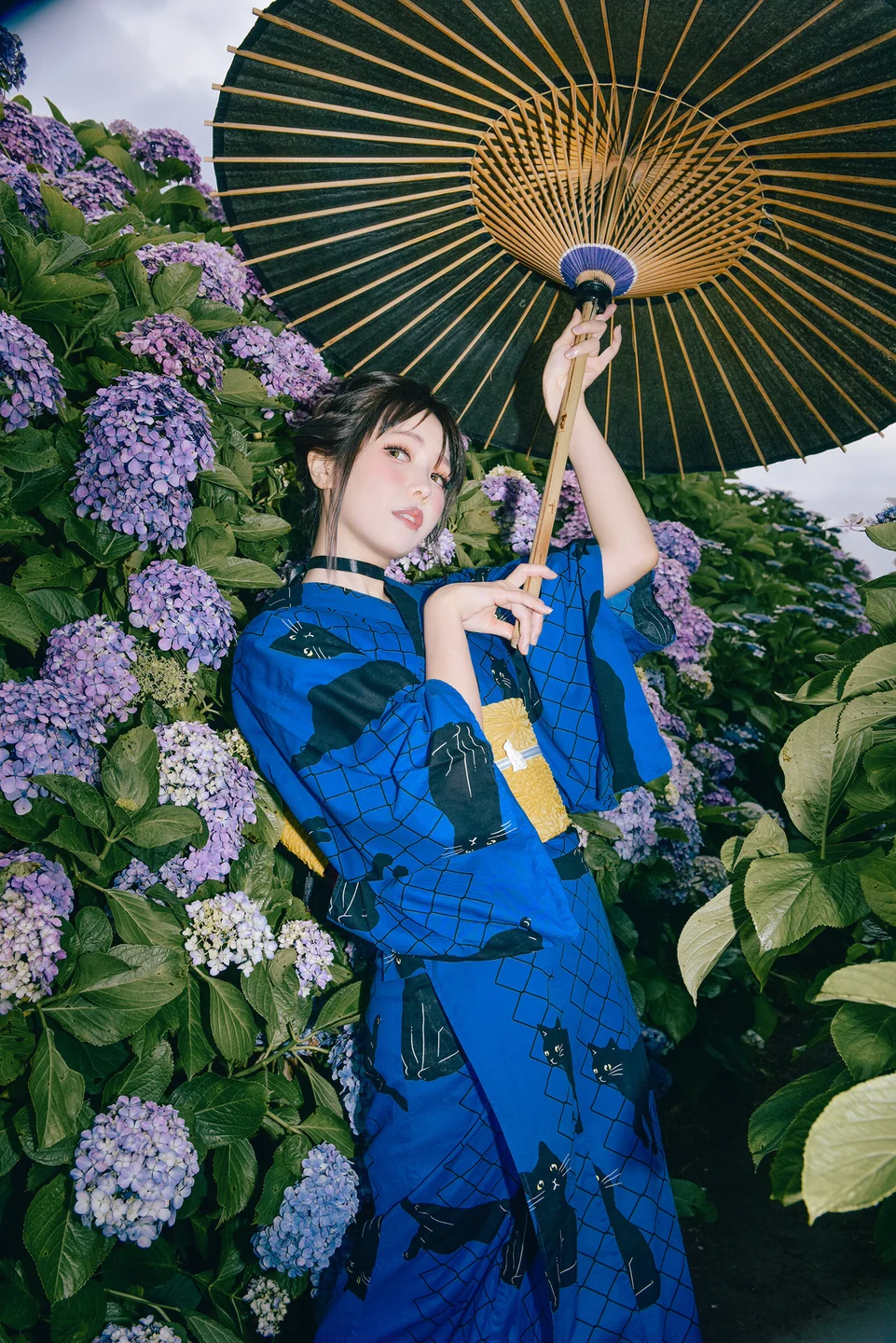 ElyEE子 - Rainy Season Black Cat [38P,4V-93MB] tg@simisebaisi 【丝足阁】019.webp